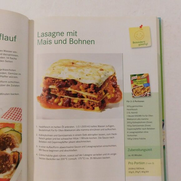 Knorr Das Kochbuch Ein Tag Fur Knorr Fix German Edition 2009 Hardcover Cookbook - Picture 6 of 8